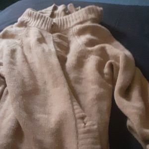 My light  brown sweater